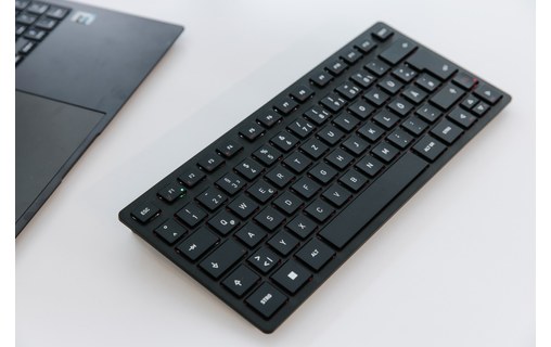 Clavier sans fil CHERRY KW 9200 MINI - Noir