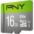 Carte microSDHC PNY Elite 16 Go, UHS-I