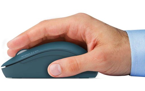 Souris sans fil PORT Designs 900545 - Bleue