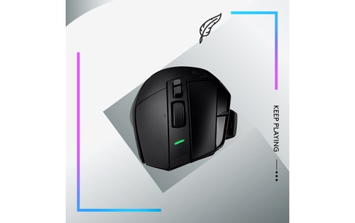 Souris Gaming sans fil Logitech G502 X Lightspeed - Noire