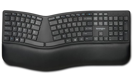 Clavier sans fil Kensington Pro Fit Ergo - Noir avec repose-poignets