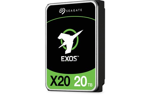 Seagate Exos X20 20 To - Disque dur 7200 tr/min - ST20000NM007D