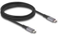 Câble Delock USB-C vers USB-C 240 W 40 Gbit/s - 2 m - Gris