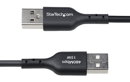Câble USB-A vers USB-C - StarTech - 15 cm - Noir