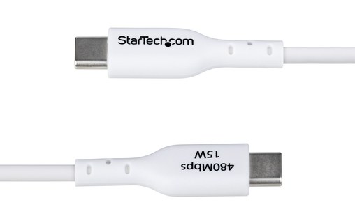 Câble USB-A vers USB-C - StarTech - 1 m - Blanc