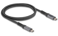 Câble Delock USB-C vers USB-C 240 W 40 Gbit/s - 1 m - Noir