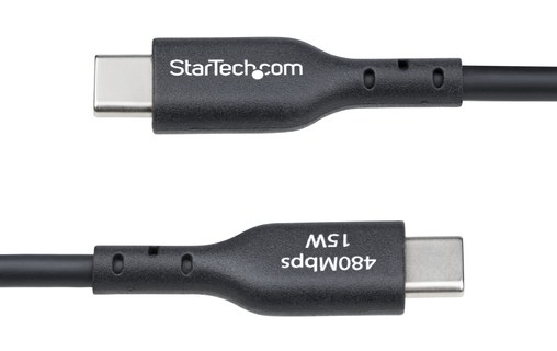 Câble USB-A vers USB-C - StarTech - 15 cm - Noir