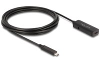 Rallonge Delock USB-C vers USB-C femelle 10 Gbit/s - 3 m - Noir