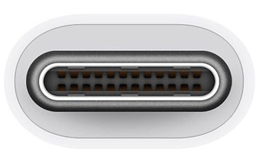 Câble Apple USB-C vers USB-A femelle - Blanc