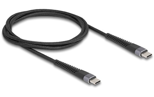 DeLOCK 81124 câble USB USB 2.0 1 m USB C Noir