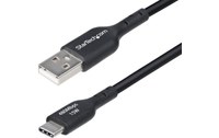 Câble USB-A vers USB-C - StarTech - 15 cm - Noir