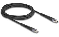 DeLOCK 81125 câble USB USB 2.0 2 m USB C Noir