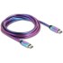 Câble Delock USB-C vers USB-C 60 W USB 2.0 - 2 m - Multicolore