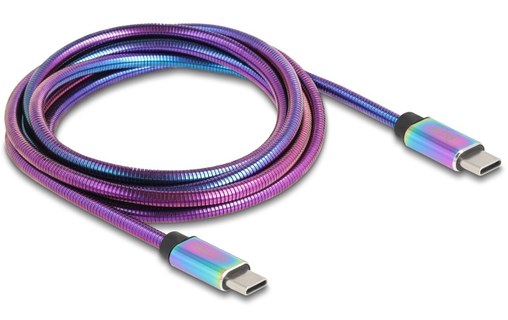 Câble Delock USB-C vers USB-C 60 W USB 2.0 - 2 m - Multicolore