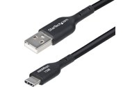 Câble StarTech USB-A vers USB-C USB 2.0 - 4 m - Noir