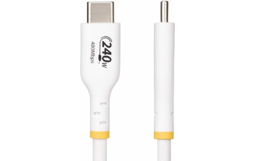 Câble StarTech USB-C vers USB-C 240 W USB 2.0 - 1 m - Blanc
