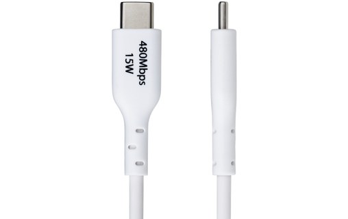 Câble USB-A vers USB-C - StarTech - 1 m - Blanc