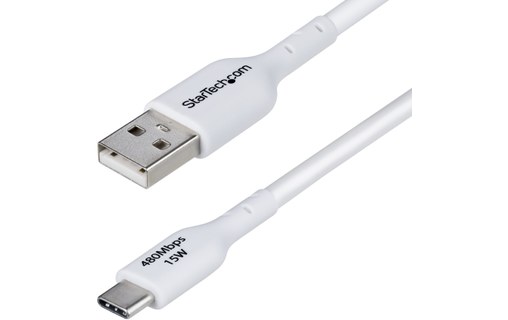 Câble StarTech USB-A vers USB-C USB 2.0 - 3 m - Blanc