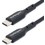 Câble StarTech USB-C vers USB-C 60 W - 3 m - Noir