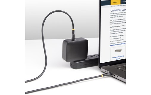 Câble StarTech USB-C vers USB-C 240 W USB 2.0 - 3 m - Noir