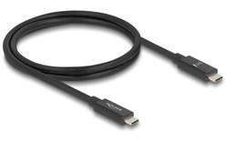 Câble Delock USB-C vers USB-C 240 W 80 Gbit/s - 1 m - Noir
