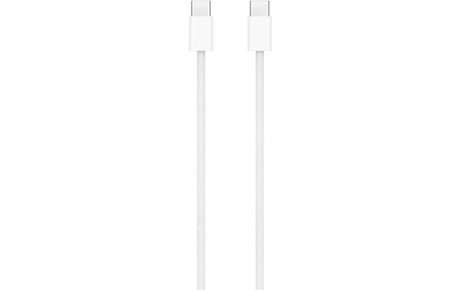Câble Apple USB-C vers USB-C 60 W - 1 m - Blanc