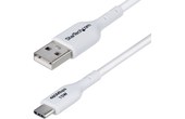 Câble StarTech USB-A vers USB-C USB 2.0 - 2 m - Blanc
