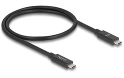 Câble Delock USB-C vers USB-C 240 W 80 Gbit/s - 50 cm - Noir