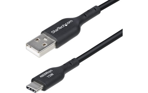 Câble USB-A vers USB-C - StarTech - 1 m - Noir