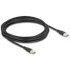 Câble Delock USB-C vers USB-C 60 W USB 2.0 - 4 m - Noir