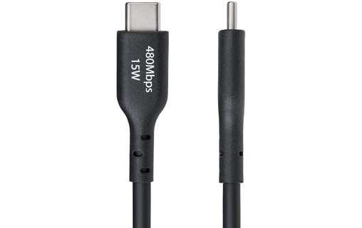 Câble StarTech USB-A vers USB-C USB 2.0 - 3 m - Noir