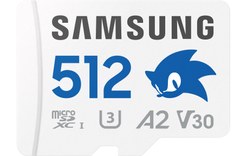 Carte microSDXC Samsung PRO Plus Sonic The Hedgehog 512 Go avec adaptateur SD