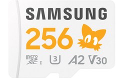 Carte microSDXC Samsung PRO Plus Sonic The Hedgehog 256 Go avec adaptateur SD