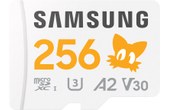 Carte microSDXC Samsung PRO Plus Sonic The Hedgehog 256 Go avec adaptateur SD
