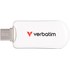 Clé USB-C Verbatim Plectra 128 Go - Blanc - USB 3.2