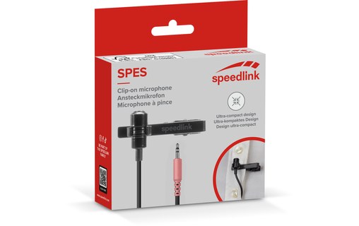 Micro cravate Speedlink SPES Noir