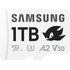 Carte microSDXC Samsung PRO Plus Sonic The Hedgehog 1 To avec adaptateur SD