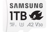 Carte microSDXC Samsung PRO Plus Sonic The Hedgehog 1 To avec adaptateur SD