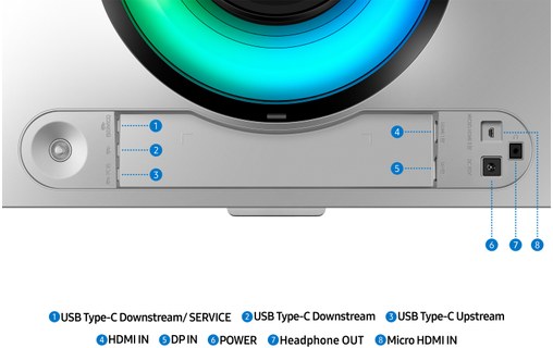 Écran Gaming Incurvé 49" Samsung G9 G93SD - OLED 240 Hz USB-C