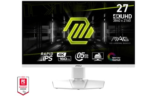 Écran Gaming 27" MSI MAG 274URFW - 180 Hz