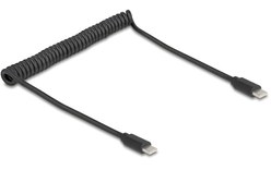 Câble Delock USB-C vers USB-C USB 2.0 - 75 cm - Noir
