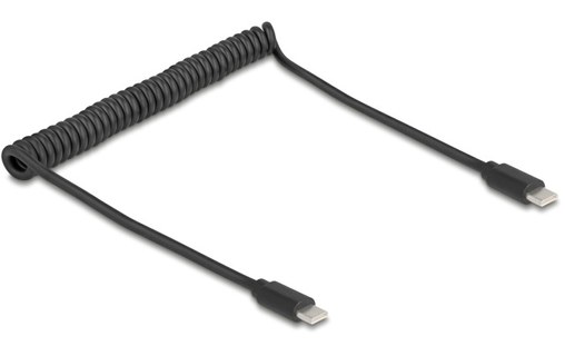 Câble Delock USB-C vers USB-C USB 2.0 - 75 cm - Noir