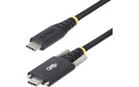 Câble StarTech USB-C vers USB-C verrouillable 240 W USB 2.0 - 2 m - Noir