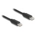 Câble Delock USB-C vers USB-C USB 2.0 - 75 cm - Noir