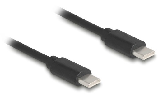 Câble Delock USB-C vers USB-C USB 2.0 - 75 cm - Noir