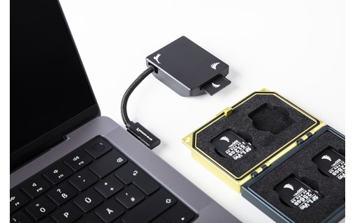 Angelbird Module d'enregistrement de carte SD USB-C pour iPhone 15/16 Pro/Max