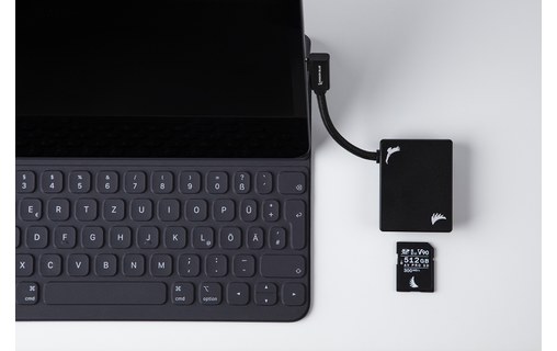 Angelbird Module d'enregistrement de carte SD USB-C pour iPhone 15/16 Pro/Max