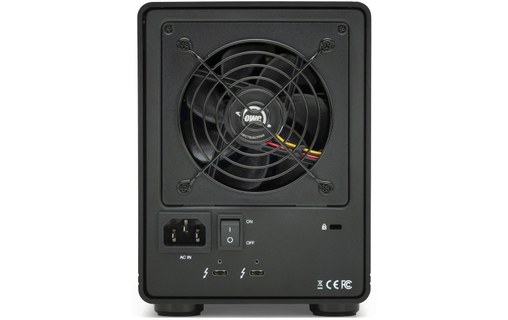 OWC ThunderBay 4 RAID 0,1 32To Thunderbolt 3 - Système RAID 4 baies