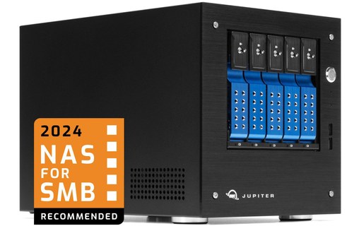 OWC Jupiter Mini 40 To 10 GbE - Serveur NAS avec disques durs 5x8To