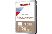 Toshiba N300 20 To - Disque dur 7200 tr/min pour NAS - HDWG62AUZSVA